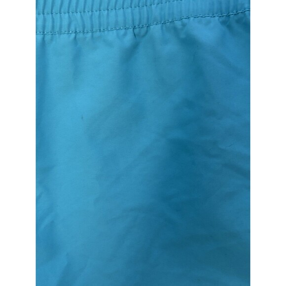 Women Turquoise Blue Elastic Waist Shorts XL Unlined Swim Beach Casual - Picture 3 of 5